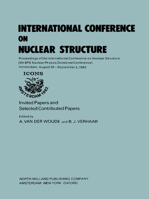cover image of International Conference on Nuclear Structure